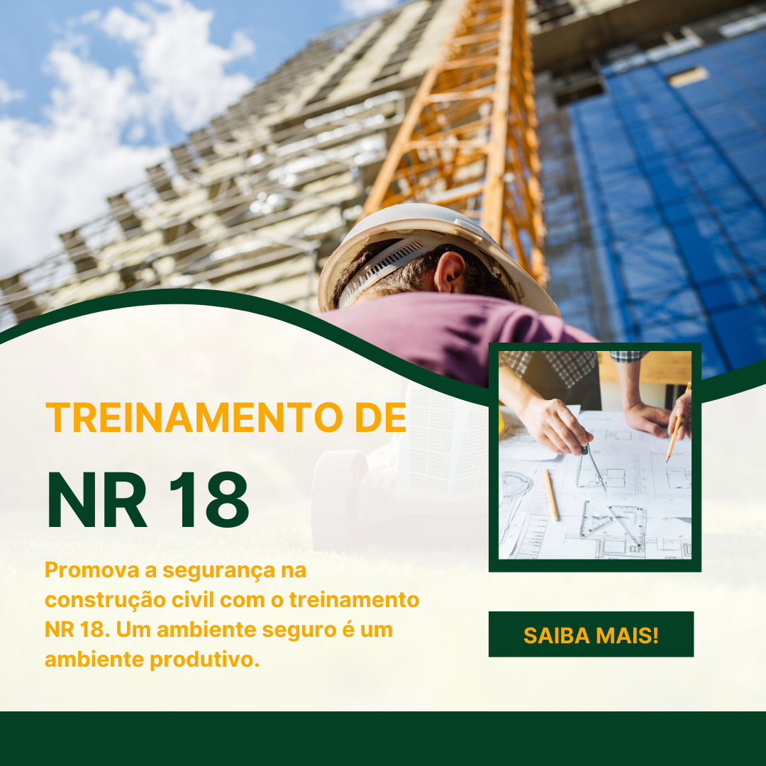 NR18 – Básico em Segurança do Trabalho (Treinamento Inicial)